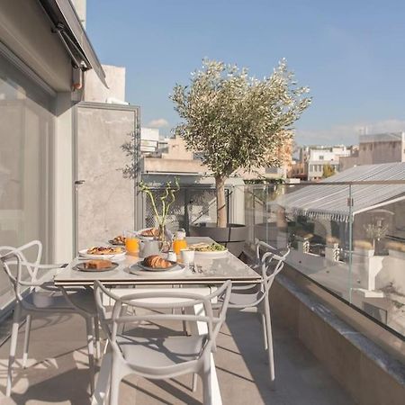 Luxury Acropolis View Apartment-Living Stone Black Pearl Athens Exterior photo