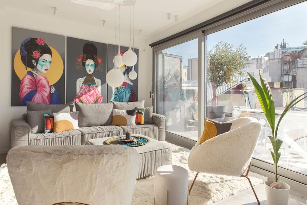 Luxury Acropolis View Apartment-Living Stone Black Pearl Athens Exterior photo