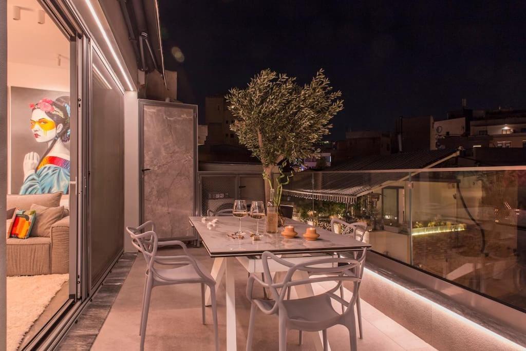 Luxury Acropolis View Apartment-Living Stone Black Pearl Athens Exterior photo