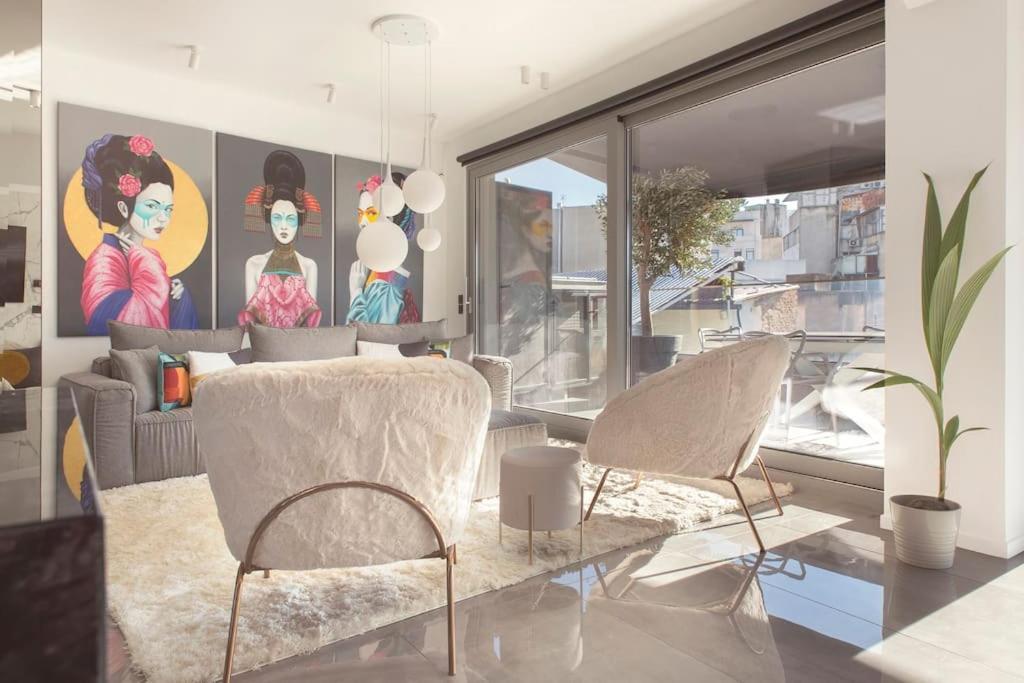 Luxury Acropolis View Apartment-Living Stone Black Pearl Athens Exterior photo